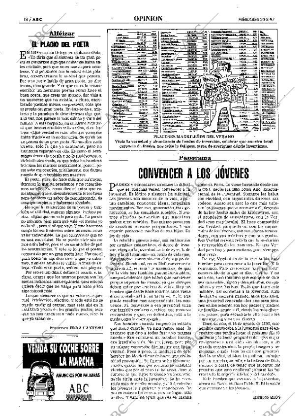 ABC SEVILLA 20-08-1997 página 18