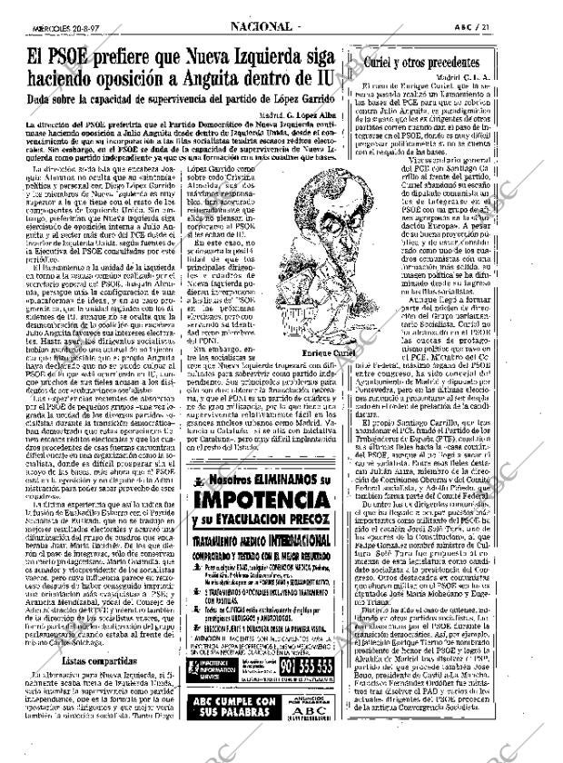 ABC SEVILLA 20-08-1997 página 21