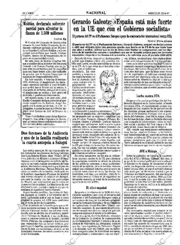 ABC SEVILLA 20-08-1997 página 22