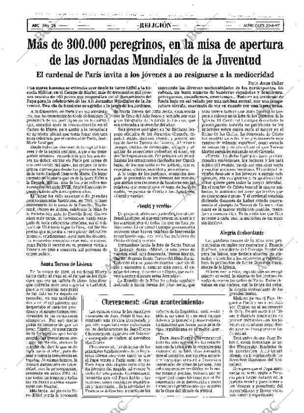 ABC SEVILLA 20-08-1997 página 28