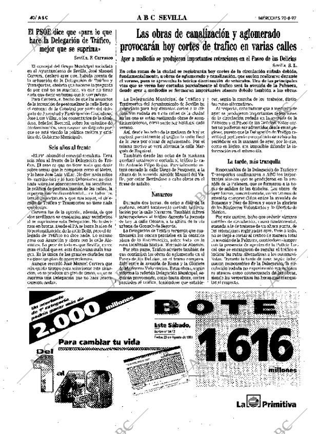 ABC SEVILLA 20-08-1997 página 40