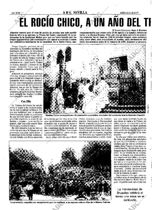 ABC SEVILLA 20-08-1997 página 44