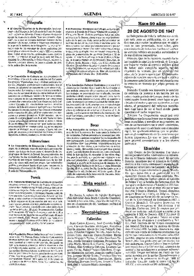 ABC SEVILLA 20-08-1997 página 50