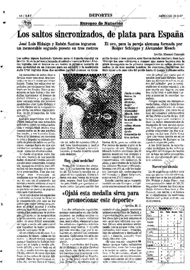 ABC SEVILLA 20-08-1997 página 64
