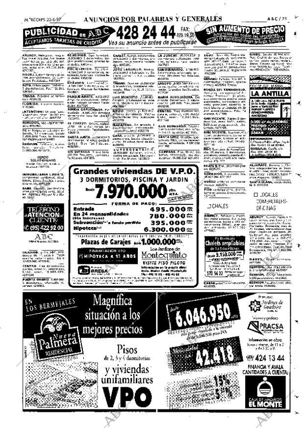 ABC SEVILLA 20-08-1997 página 75