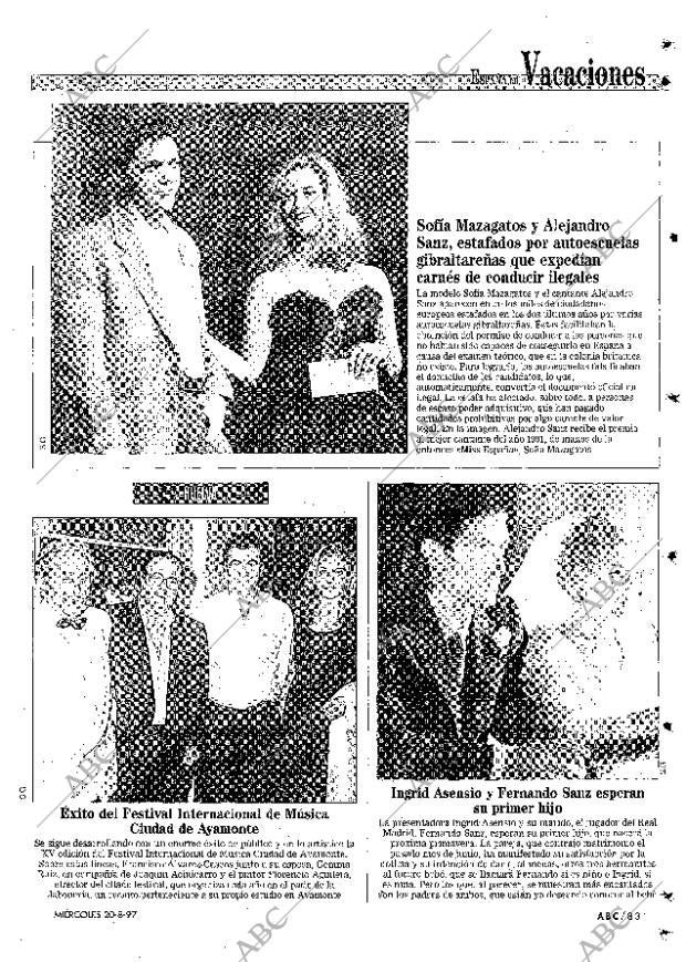 ABC SEVILLA 20-08-1997 página 83