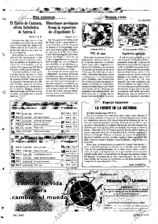 ABC MADRID 21-08-1997 página 100