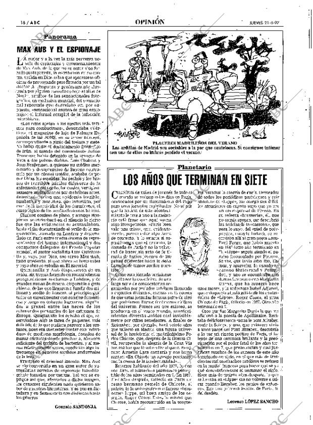 ABC MADRID 21-08-1997 página 18
