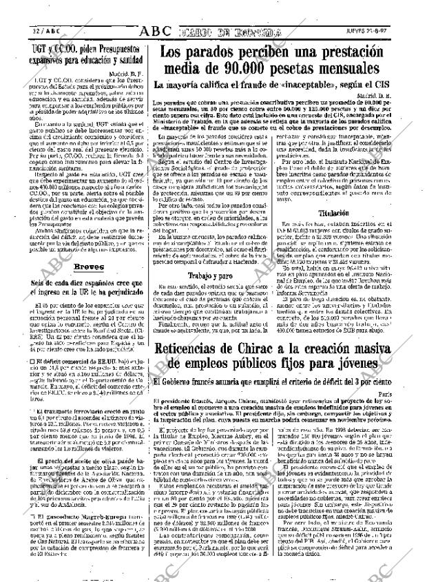 ABC MADRID 21-08-1997 página 32