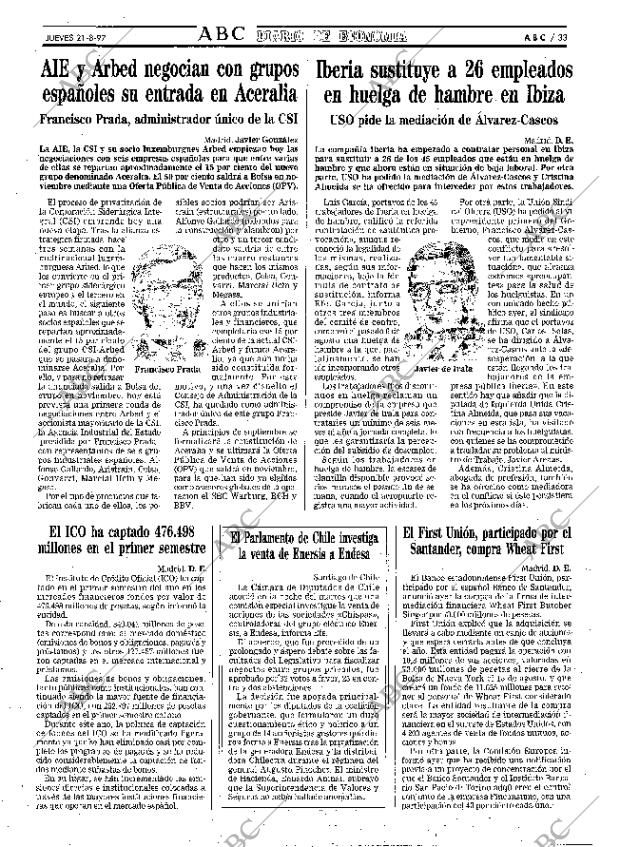 ABC MADRID 21-08-1997 página 33