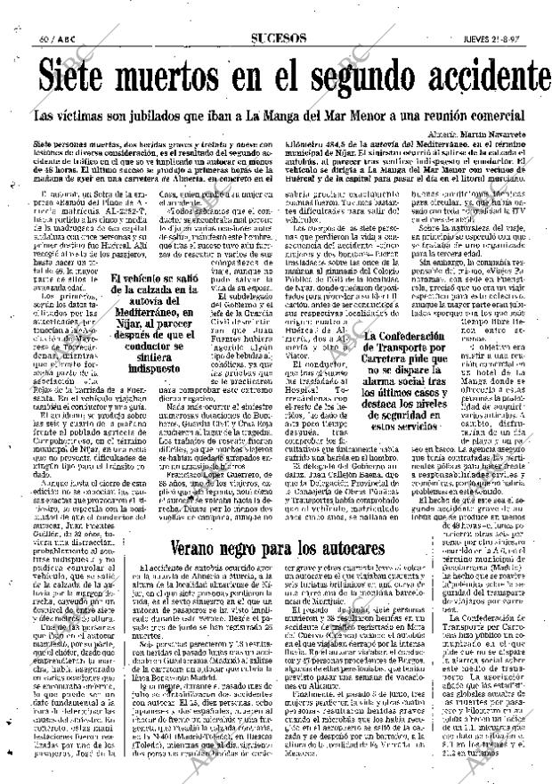 ABC MADRID 21-08-1997 página 60
