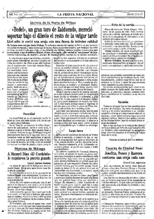 ABC MADRID 21-08-1997 página 64