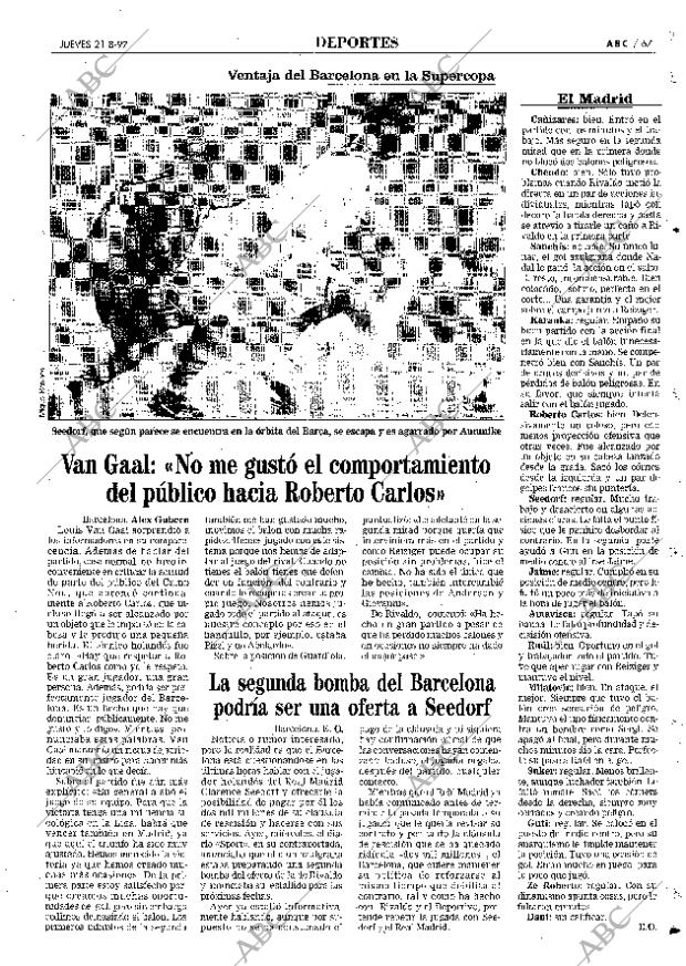 ABC MADRID 21-08-1997 página 67