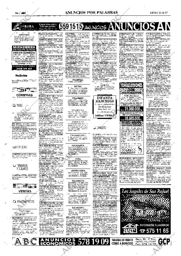 ABC MADRID 21-08-1997 página 84