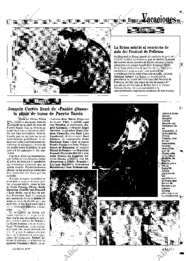 ABC MADRID 21-08-1997 página 97