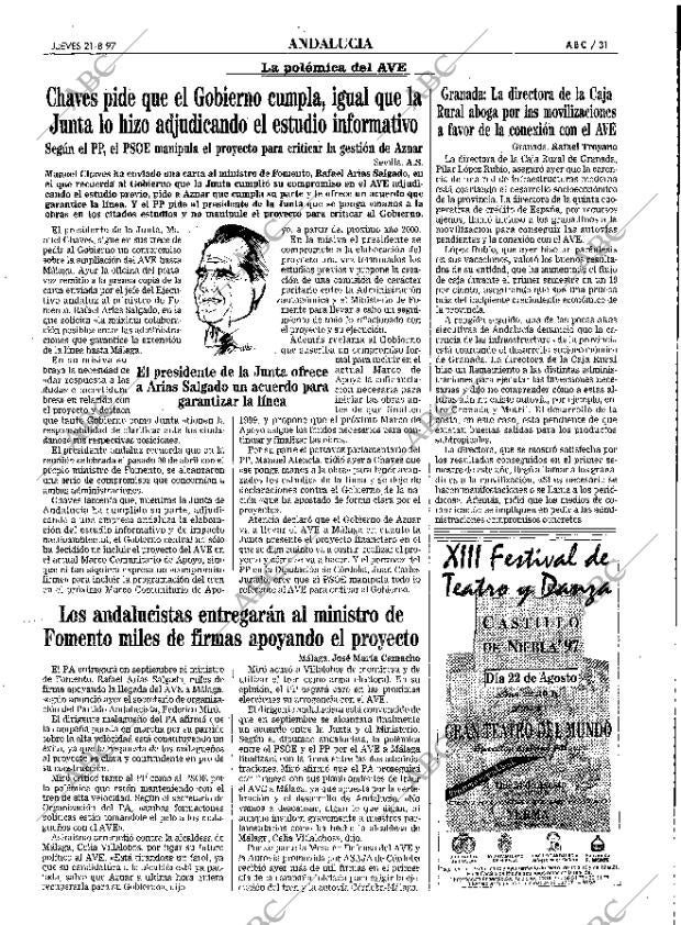 ABC SEVILLA 21-08-1997 página 31