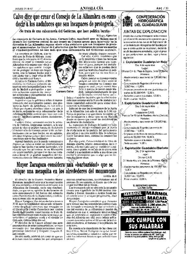 ABC SEVILLA 21-08-1997 página 33