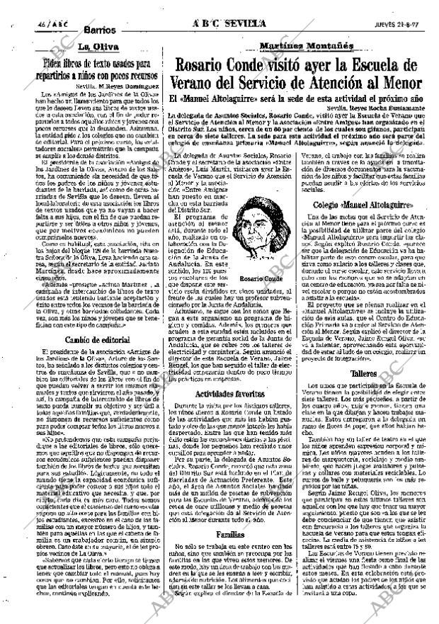 ABC SEVILLA 21-08-1997 página 46