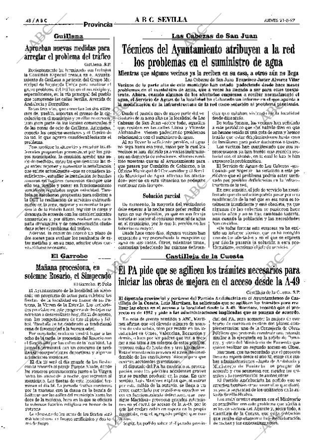 ABC SEVILLA 21-08-1997 página 48