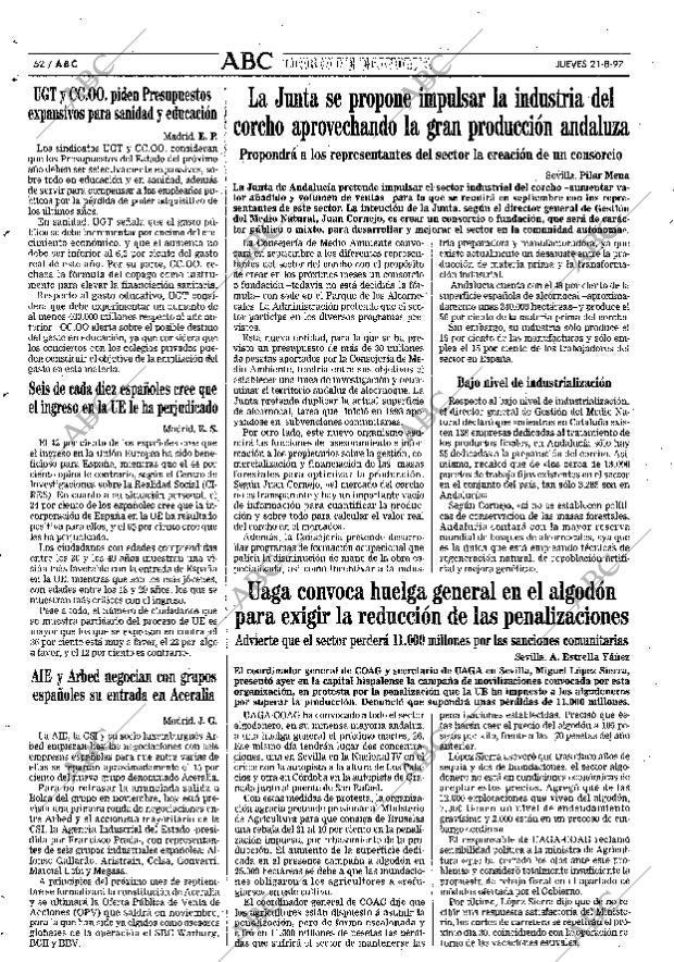 ABC SEVILLA 21-08-1997 página 52