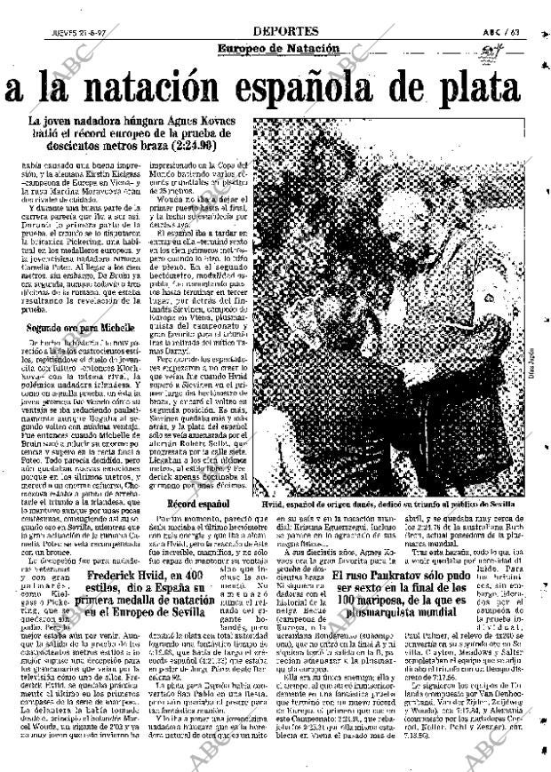 ABC SEVILLA 21-08-1997 página 63