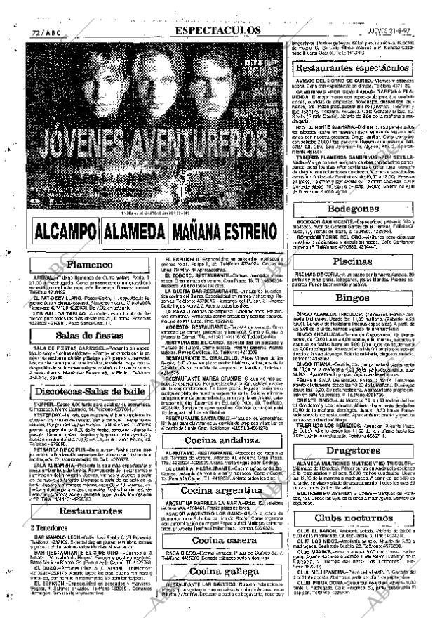 ABC SEVILLA 21-08-1997 página 72