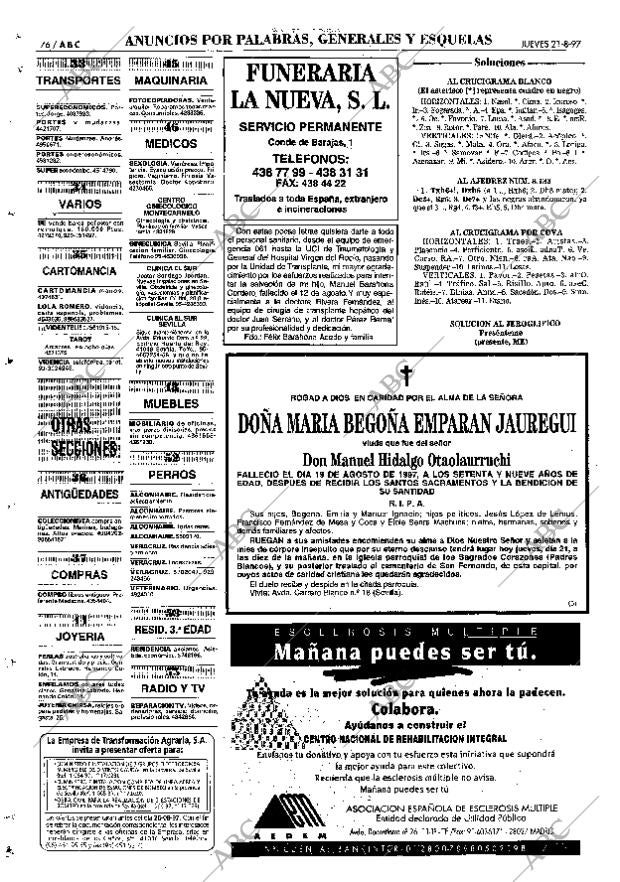 ABC SEVILLA 21-08-1997 página 76