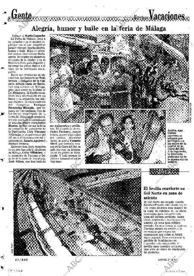 ABC SEVILLA 21-08-1997 página 82