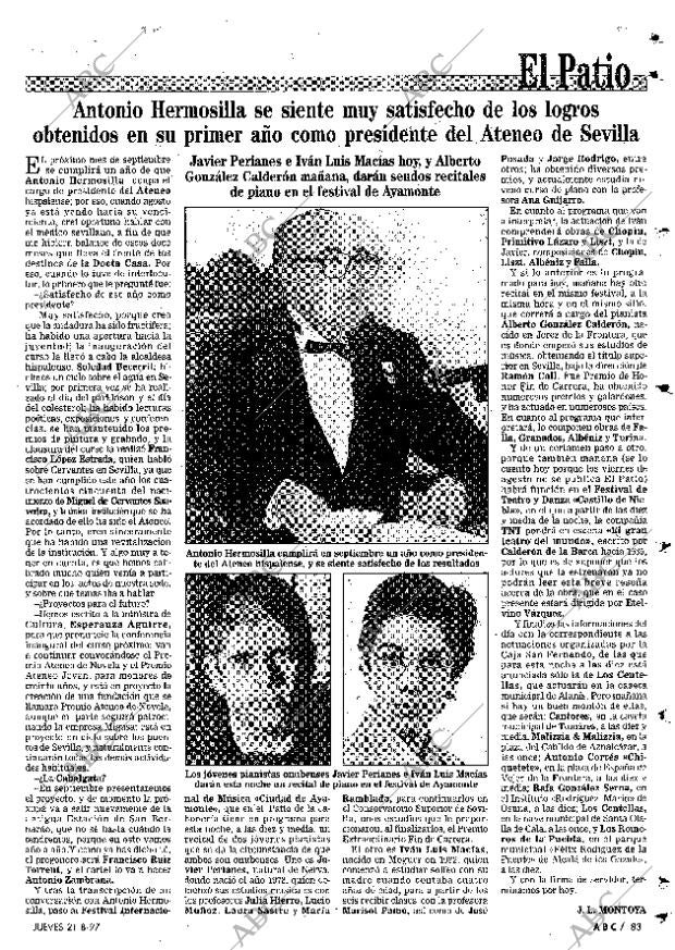 ABC SEVILLA 21-08-1997 página 83