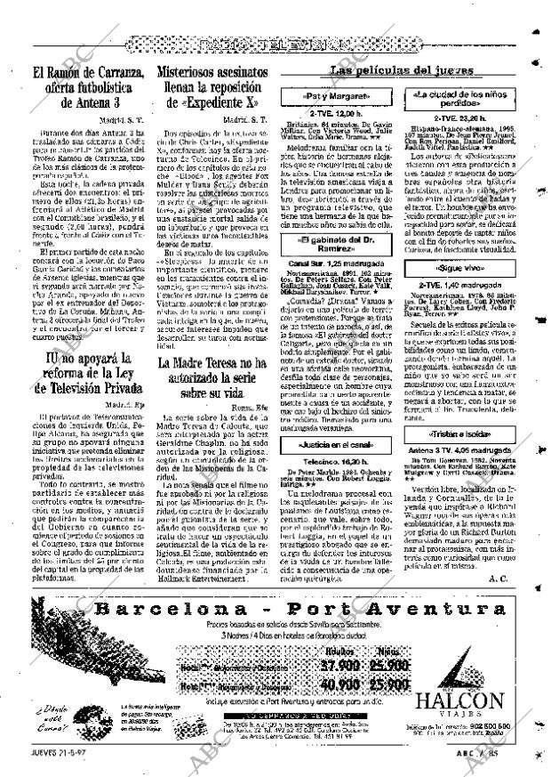 ABC SEVILLA 21-08-1997 página 85