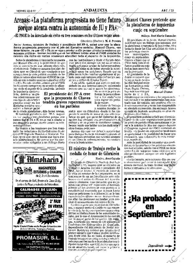 ABC SEVILLA 22-08-1997 página 33
