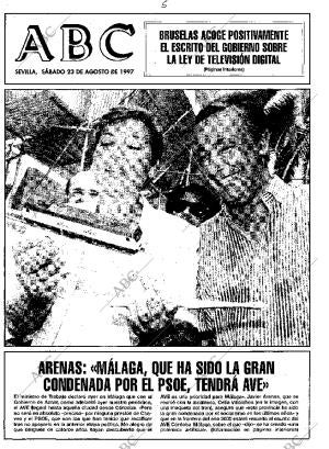 ABC SEVILLA 23-08-1997 página 1