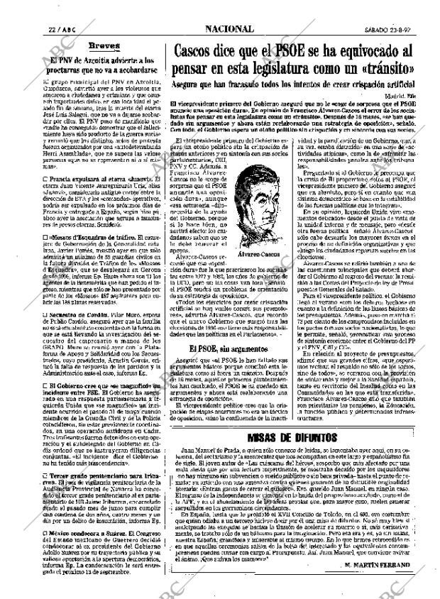 ABC SEVILLA 23-08-1997 página 22