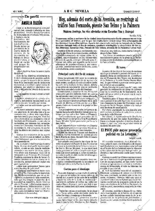 ABC SEVILLA 23-08-1997 página 40