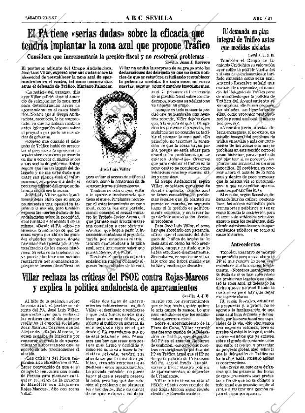 ABC SEVILLA 23-08-1997 página 41