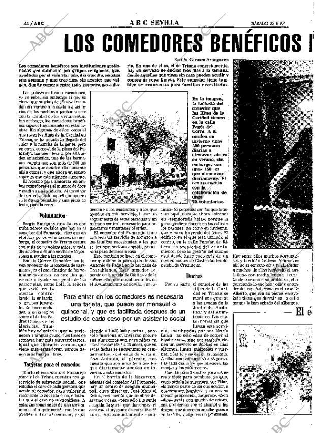 ABC SEVILLA 23-08-1997 página 44