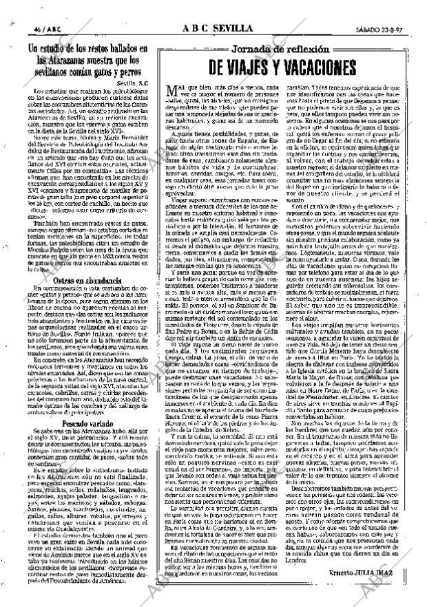 ABC SEVILLA 23-08-1997 página 46