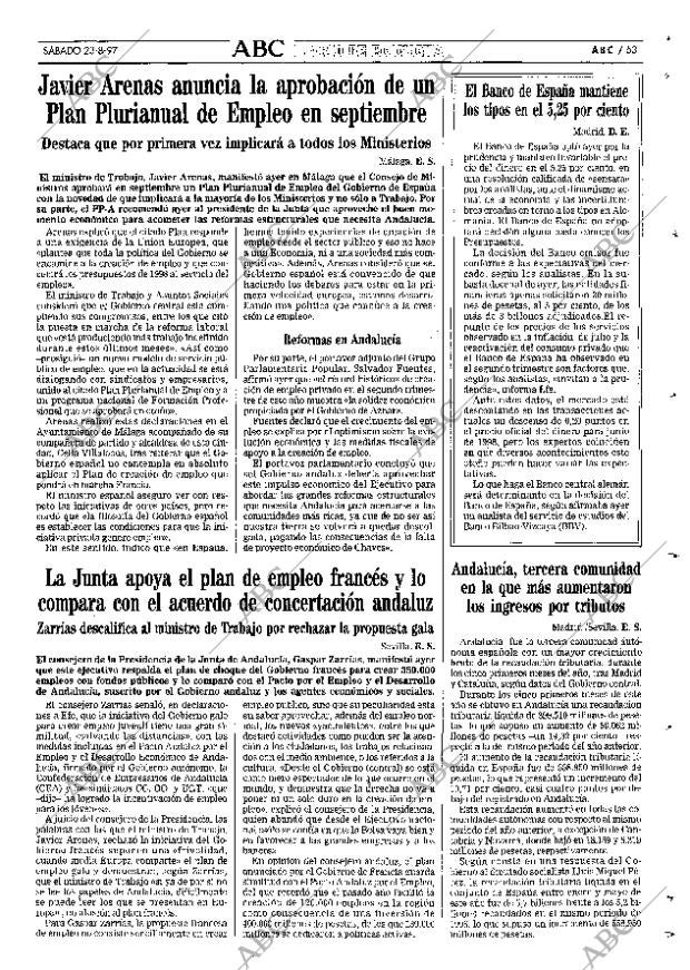 ABC SEVILLA 23-08-1997 página 53