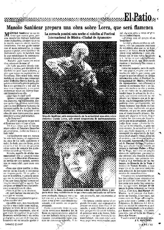 ABC SEVILLA 23-08-1997 página 83