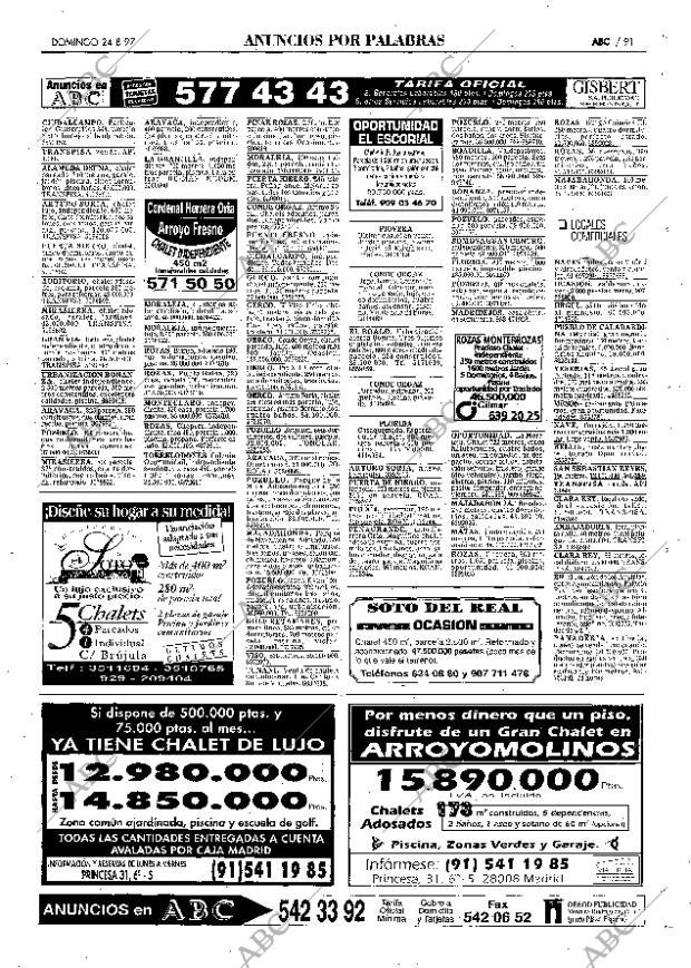 ABC MADRID 24-08-1997 página 91