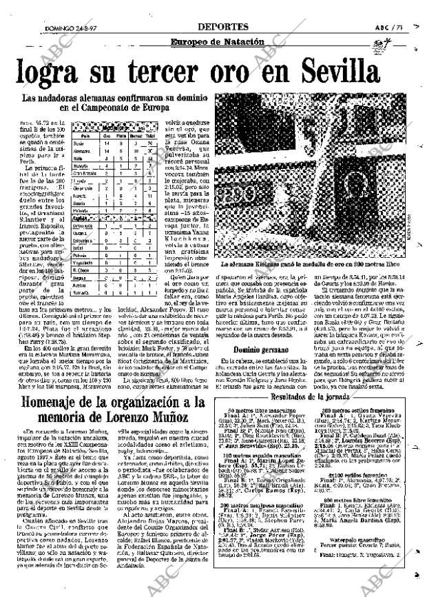 ABC SEVILLA 24-08-1997 página 71