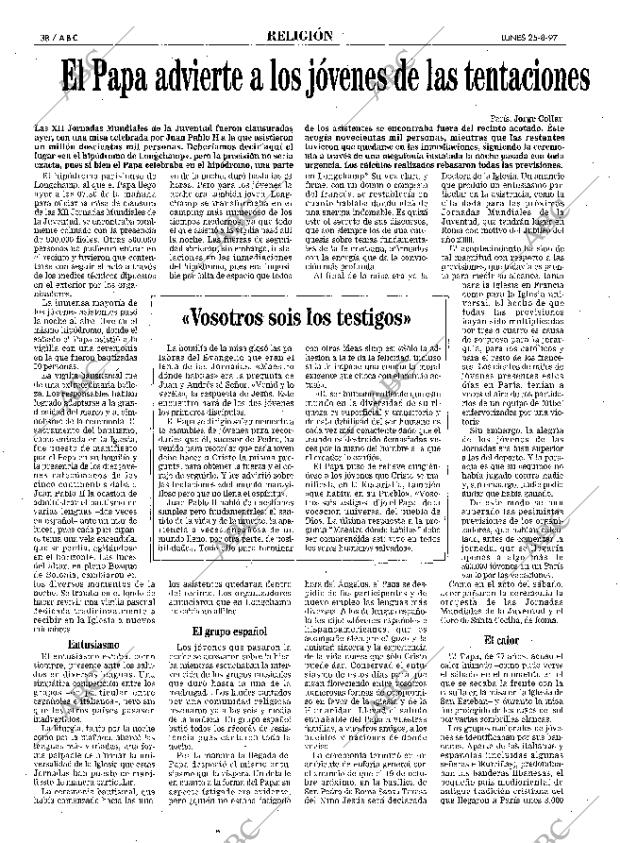 ABC MADRID 25-08-1997 página 38
