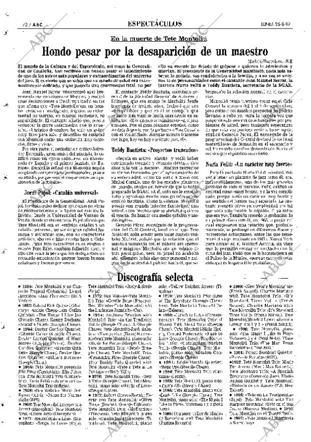 ABC MADRID 25-08-1997 página 72