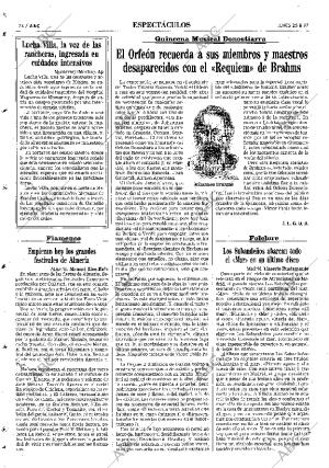 ABC MADRID 25-08-1997 página 74