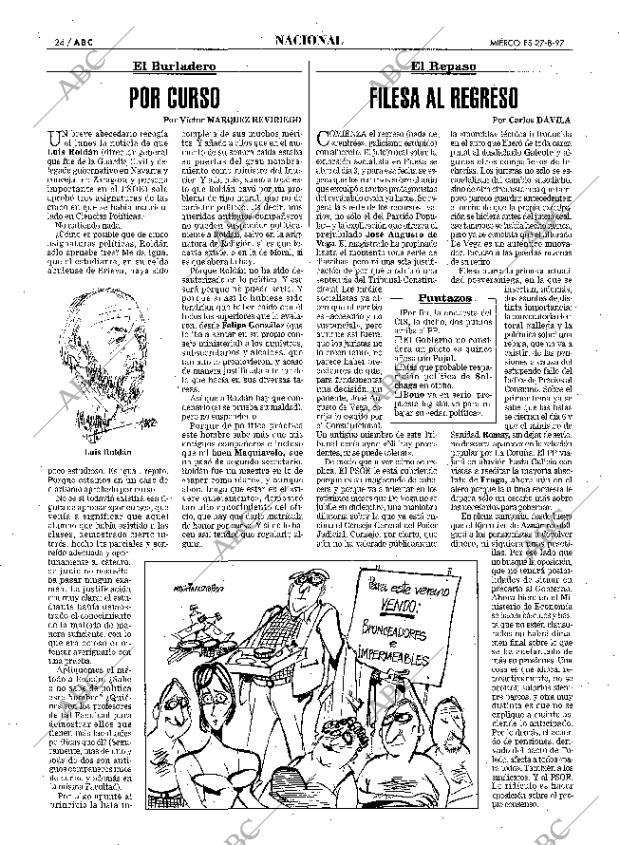 ABC MADRID 27-08-1997 página 24