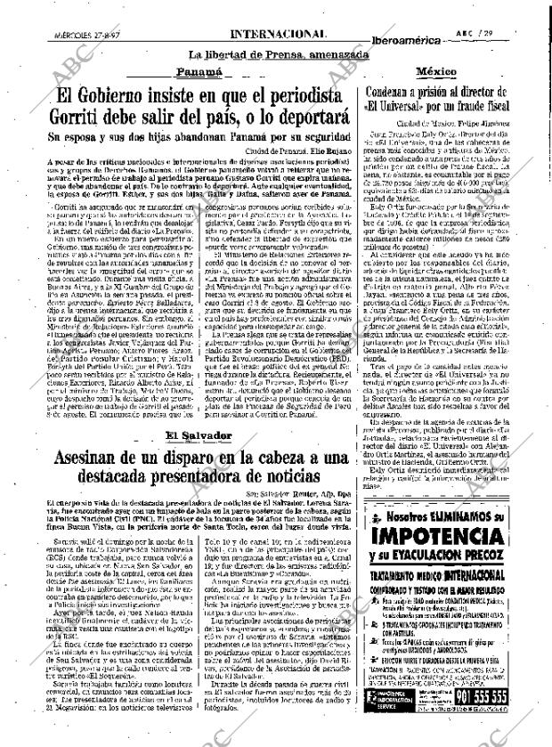 ABC MADRID 27-08-1997 página 29