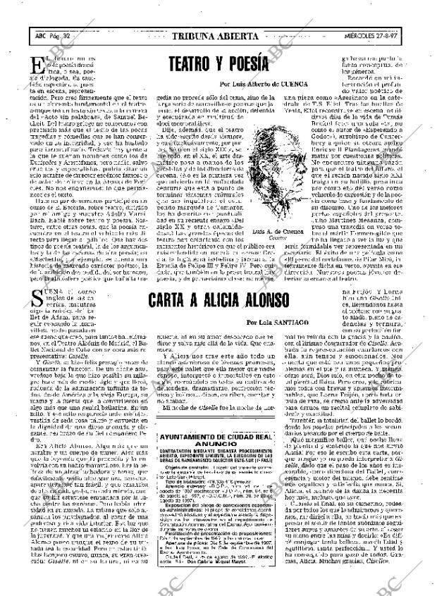 ABC MADRID 27-08-1997 página 32