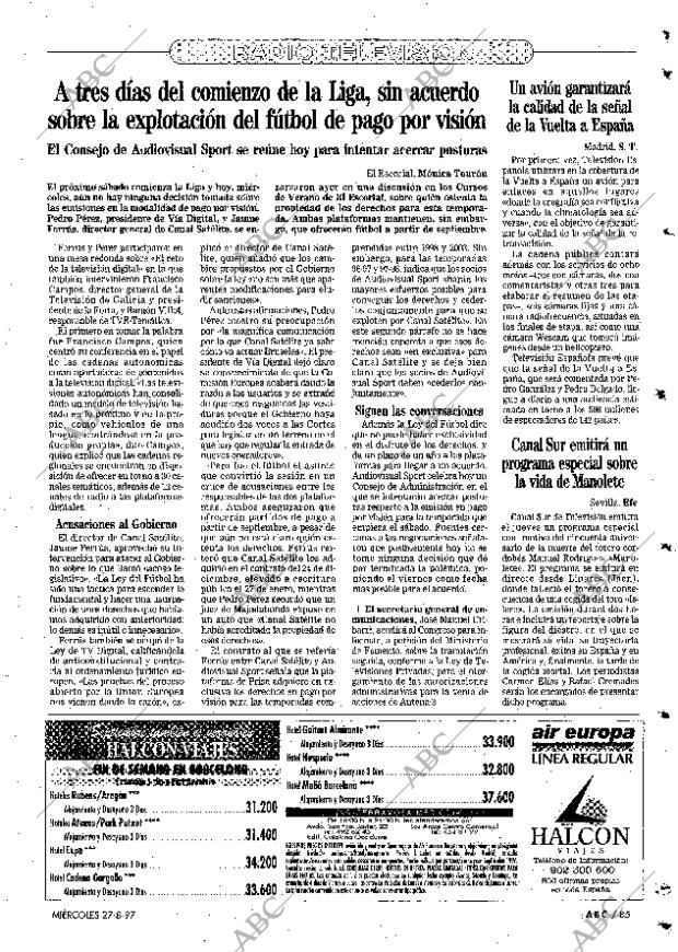 ABC SEVILLA 27-08-1997 página 85