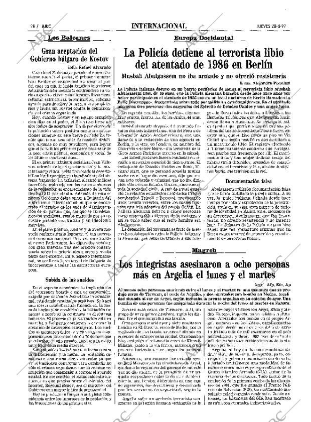 ABC MADRID 28-08-1997 página 28