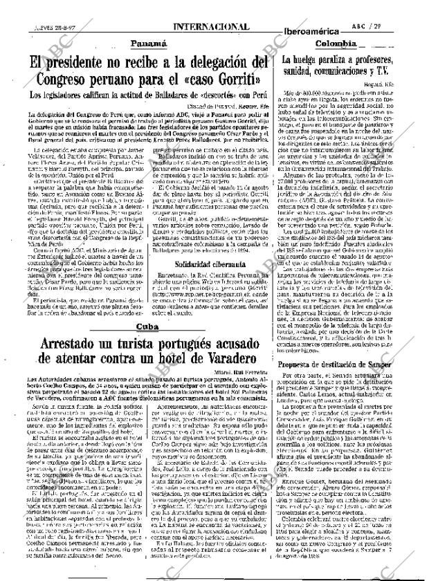 ABC MADRID 28-08-1997 página 29